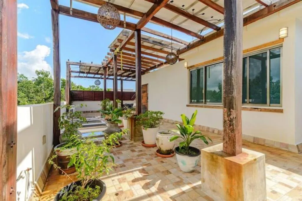 Relax In A Private Oasis In Tulum, Featuring A Pool, Exclusive Terrace, 3 Bedrooms, 3 Bathrooms, And Luxurious Amenities 0*, Tulum